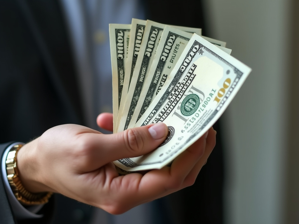 Cash in hand — car title loans Waco