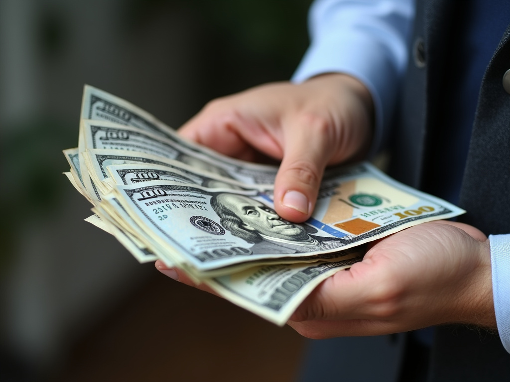 Cash in hand — car title loans Waco