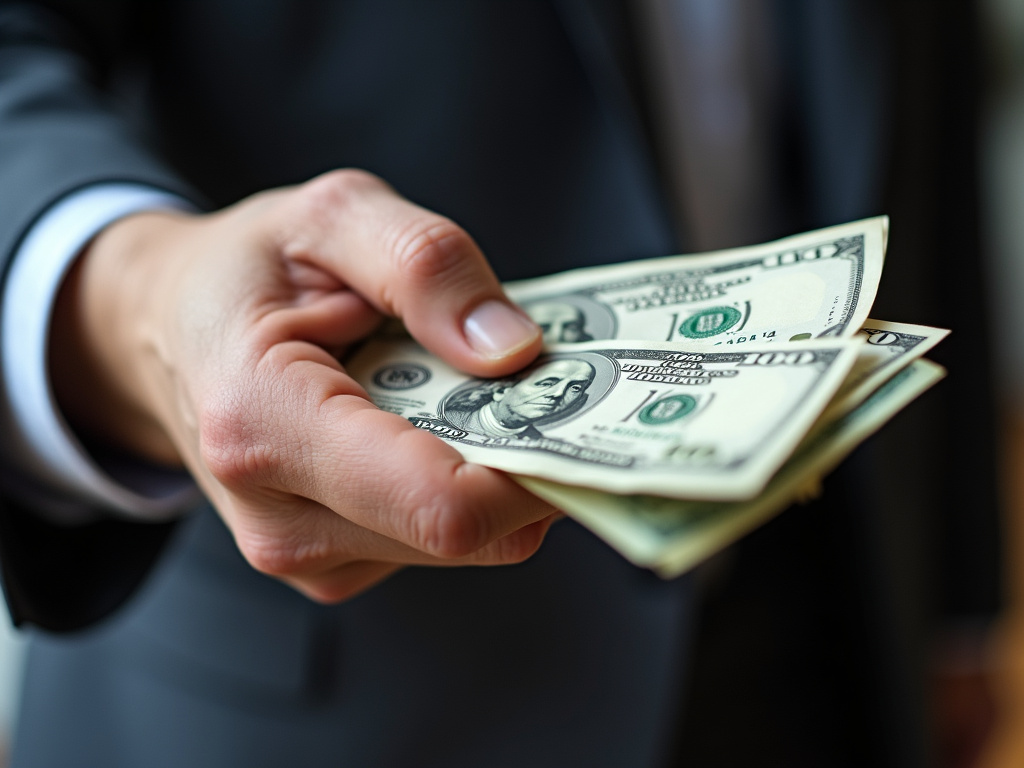 Cash in hand — title loans Bellmead