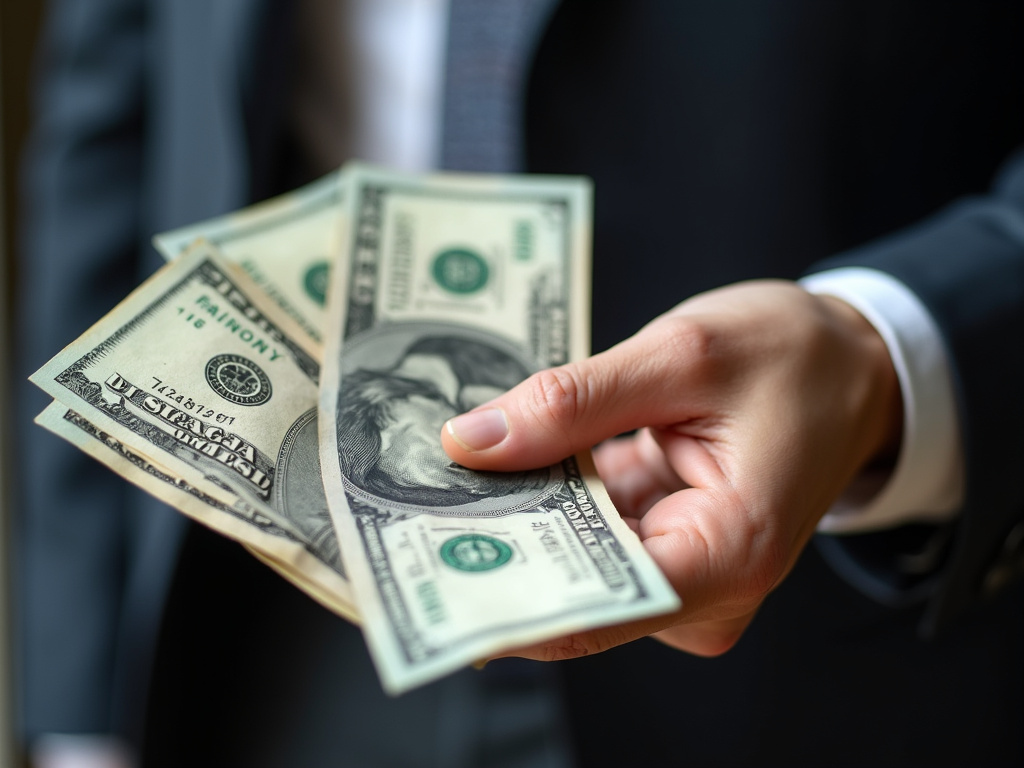 Cash in hand — title loans Bellmead