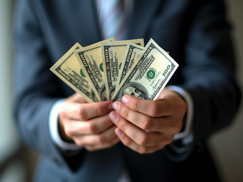 Cash in hand — title loans Bellmead
