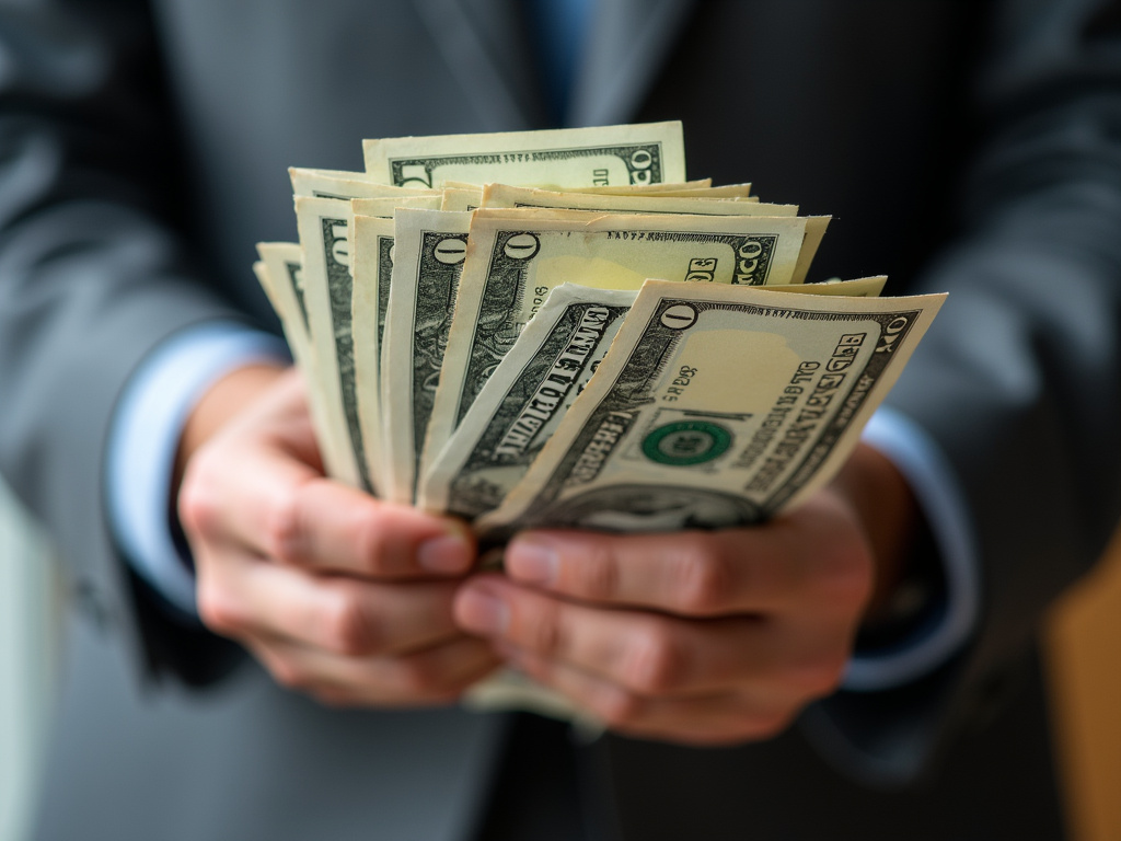 Cash in hand — title loans Bellmead
