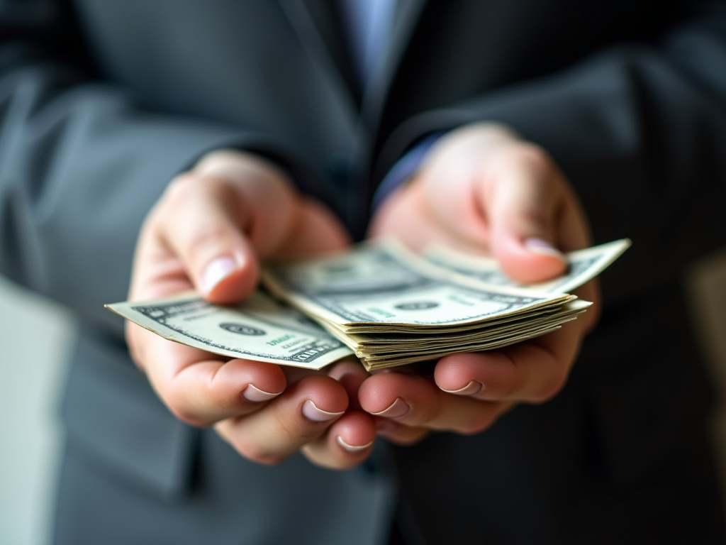 Cash in hand — title loans Hewitt
