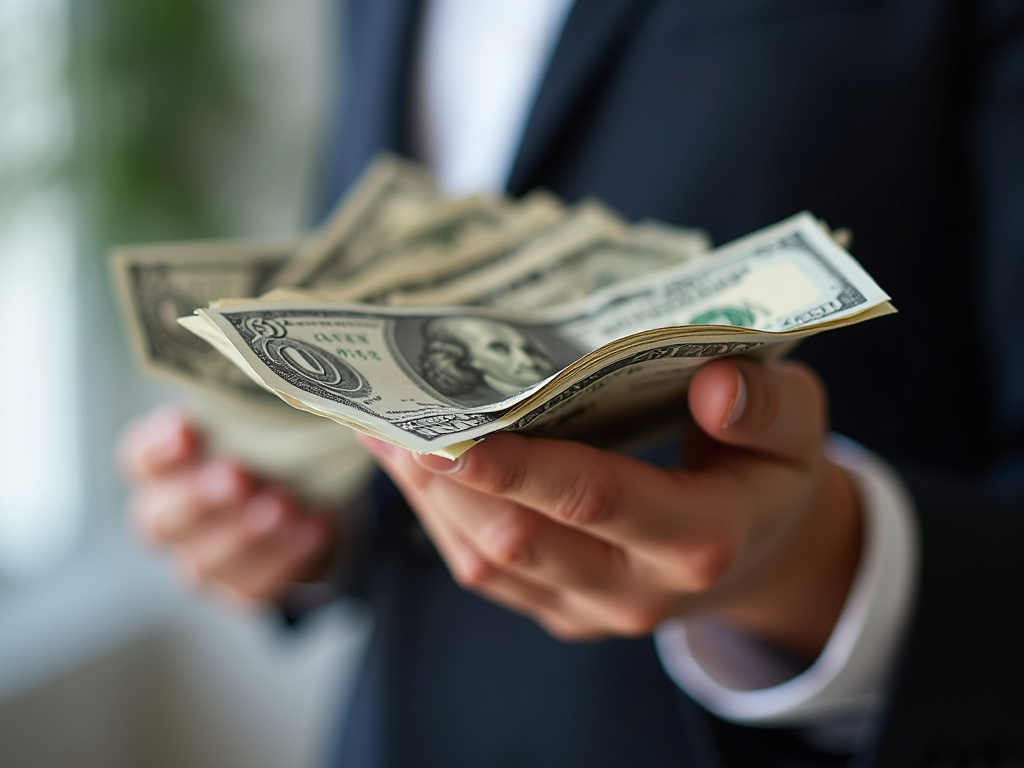 Cash in hand — title loans Hewitt