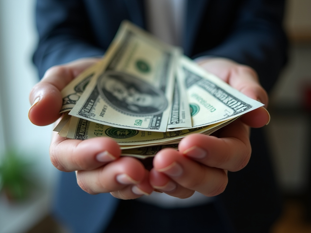 Cash in hand — title loans Hewitt