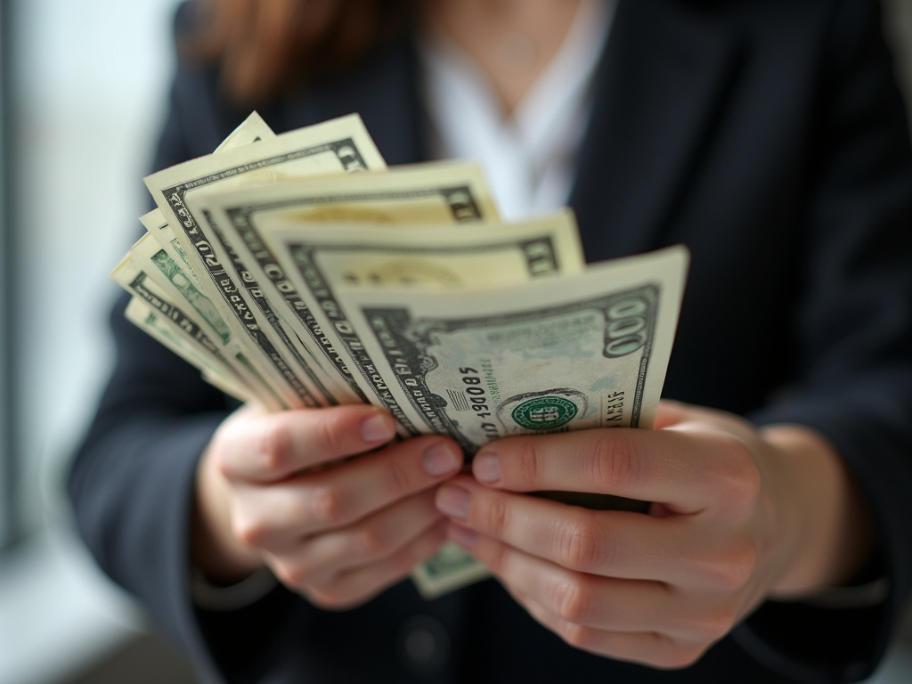 Cash in hand — title loans Hewitt