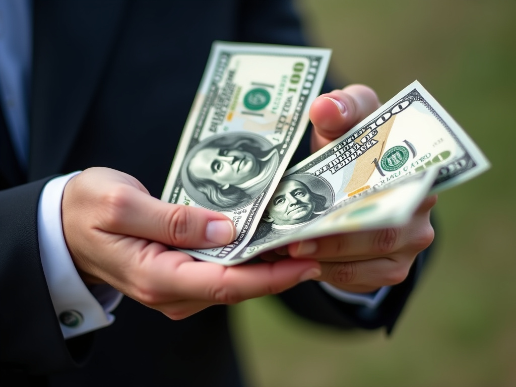 Cash in hand — title loans Hewitt