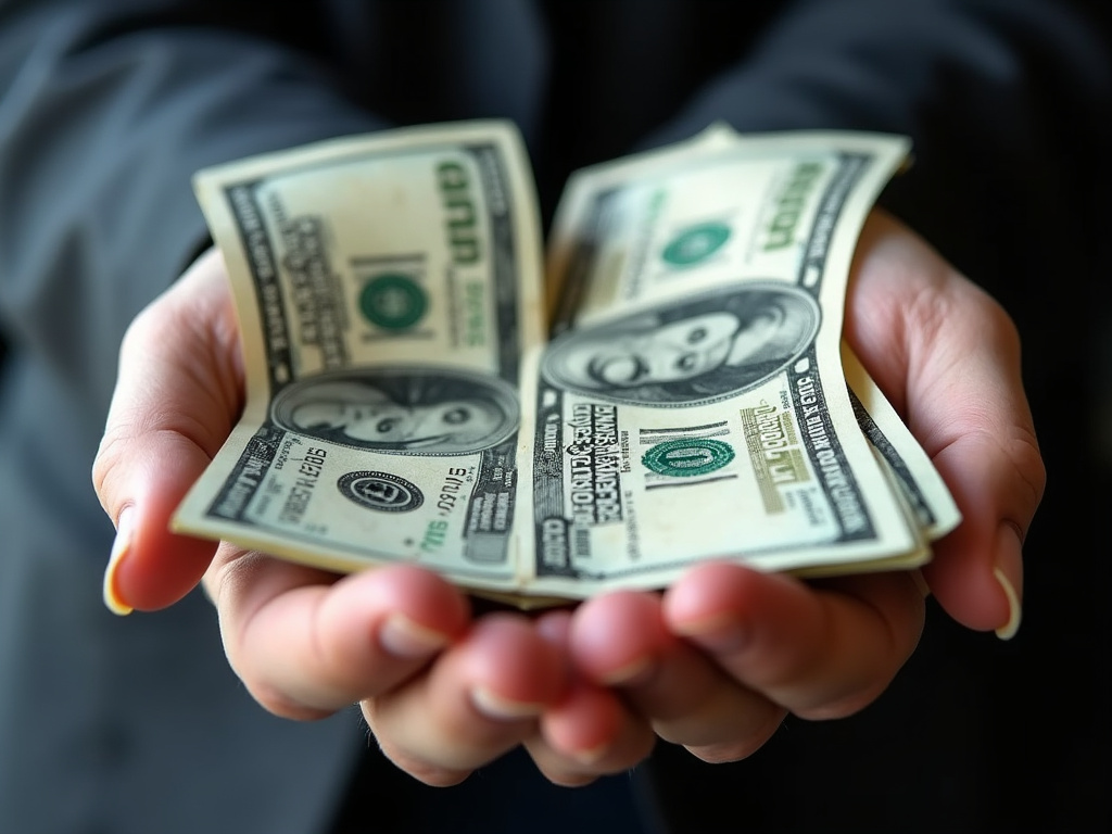 Cash in hand — title loans Hewitt