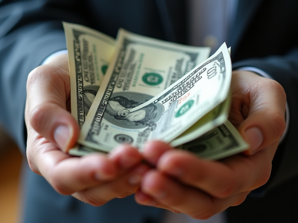 Cash in hand — title loans Hewitt