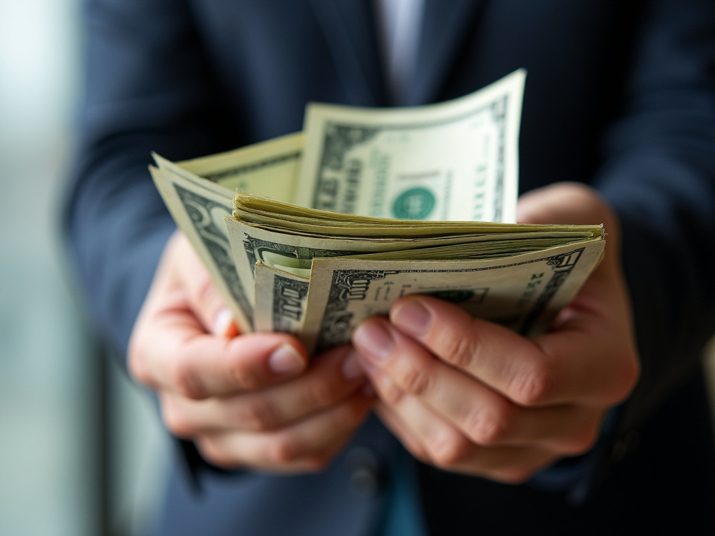 Cash in hand — title loans Lacy Lakeview