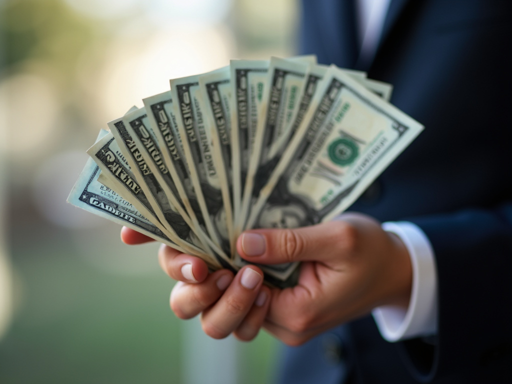 Cash in hand — title loans Lacy Lakeview