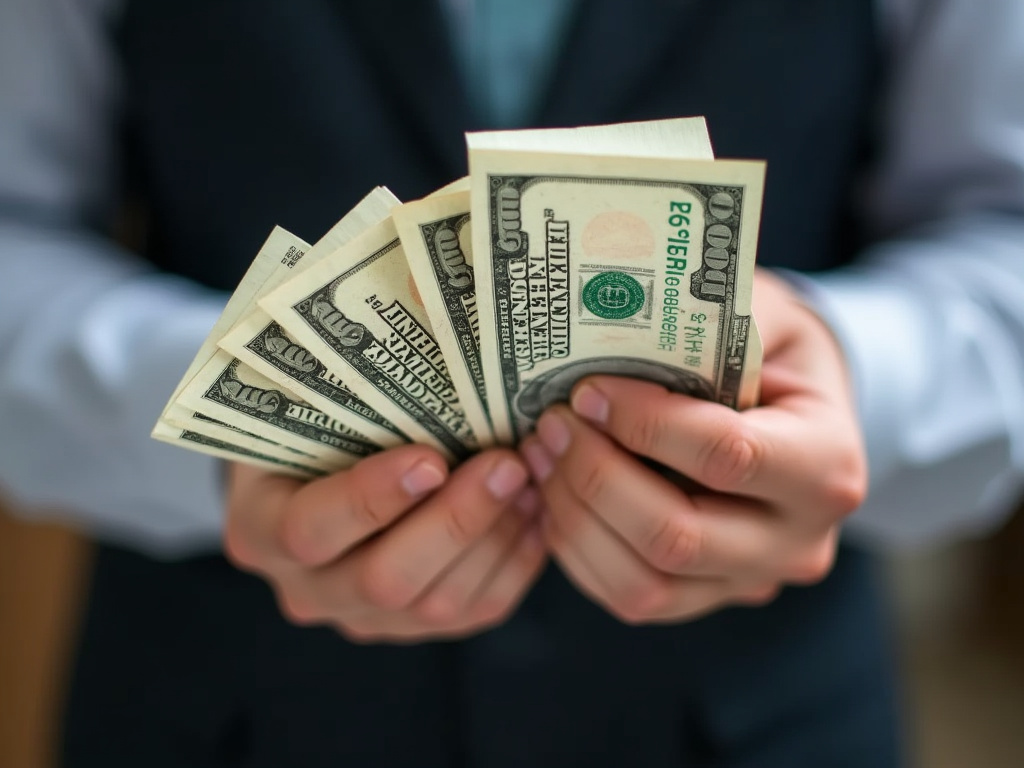 Cash in hand — title loans Lacy Lakeview