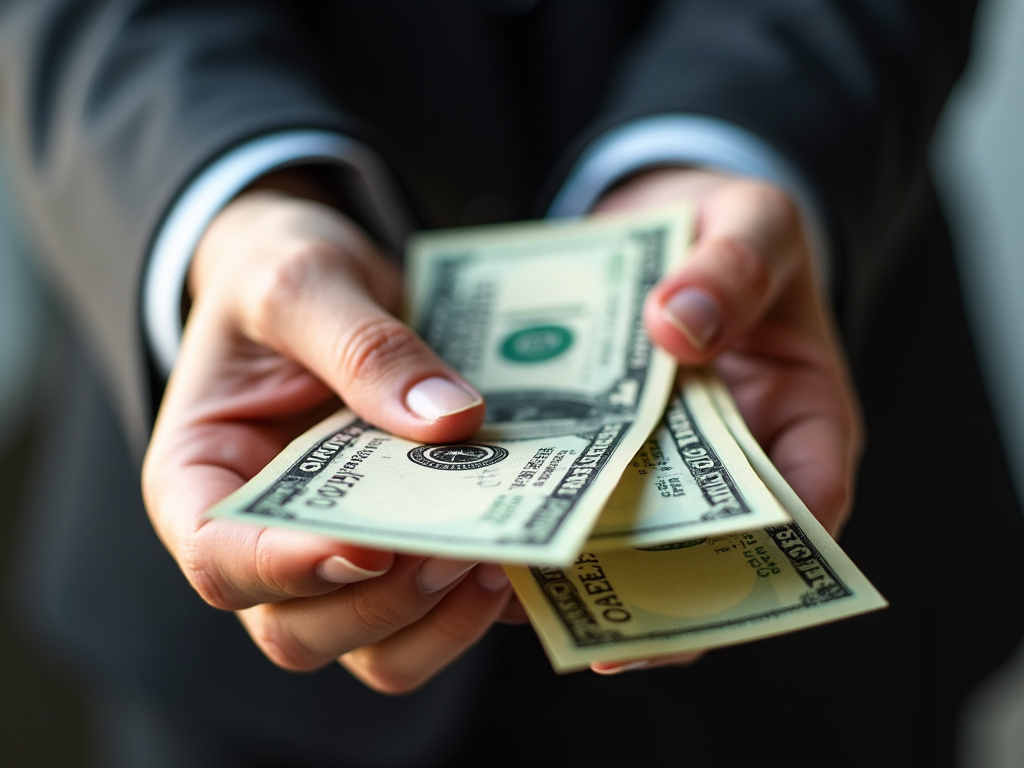 Cash in hand — title loans Lacy Lakeview