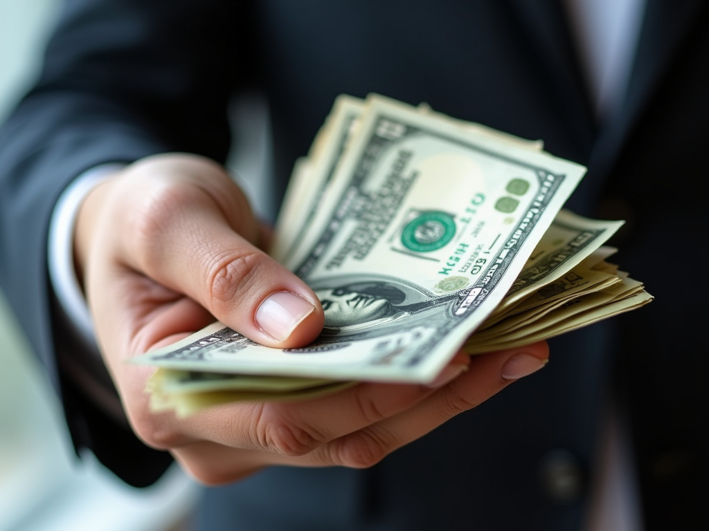 Cash in hand — title loans Lacy Lakeview