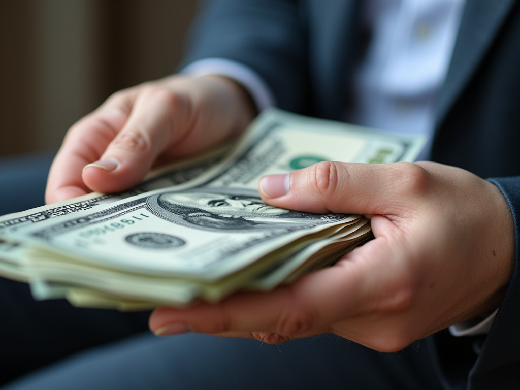 Cash in hand — title loans Lacy Lakeview