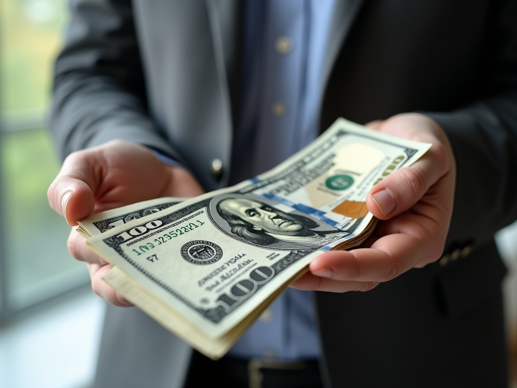 Cash in hand — title loans Lacy Lakeview