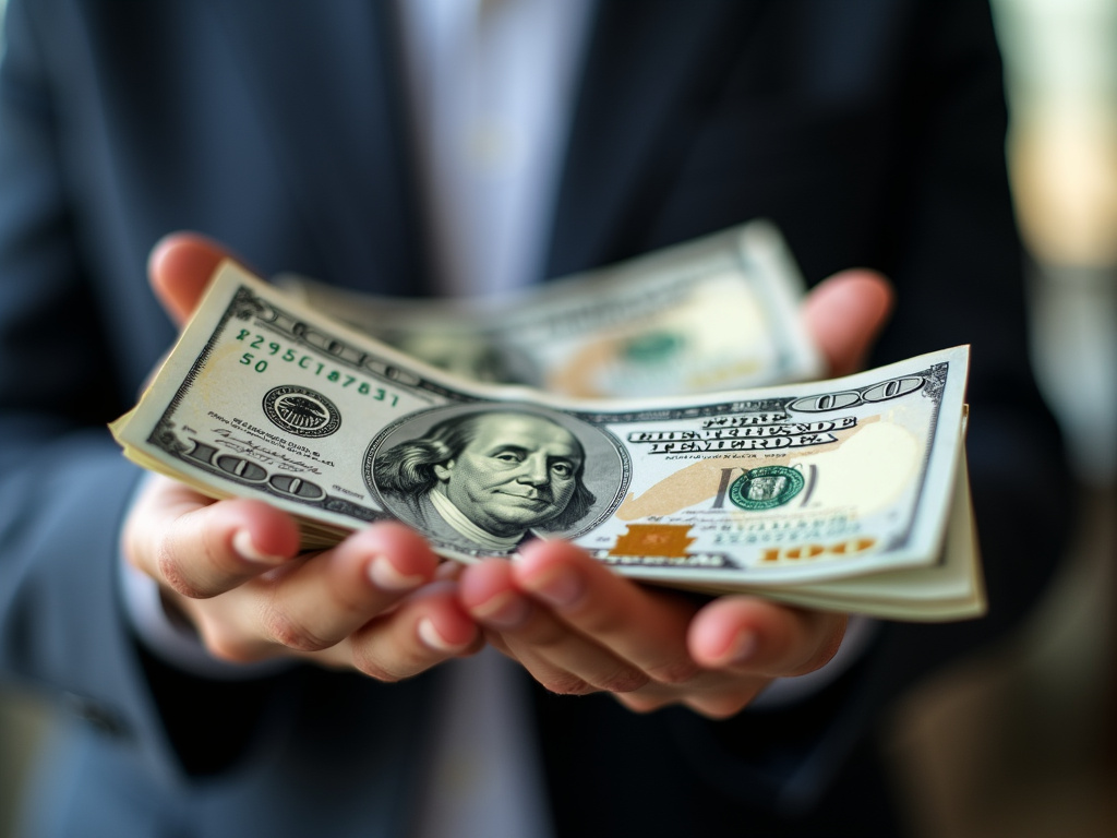 Cash in hand — title loans Lacy Lakeview