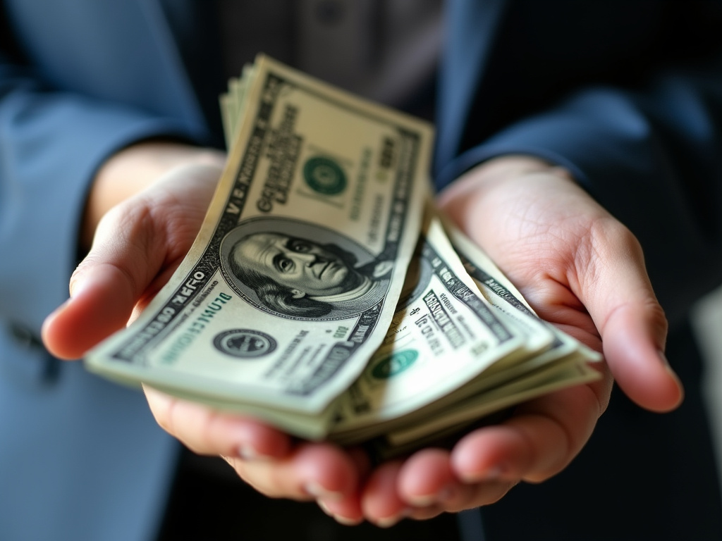 Cash in hand — title loans Lacy Lakeview