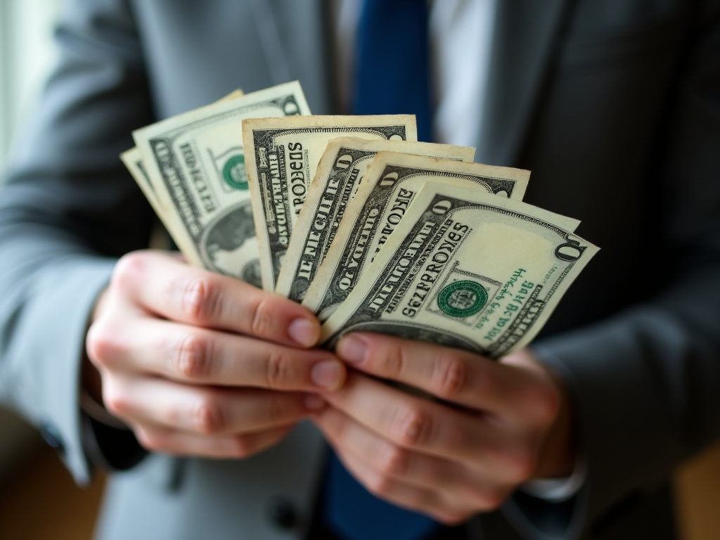 Cash in hand — title loans Lacy Lakeview