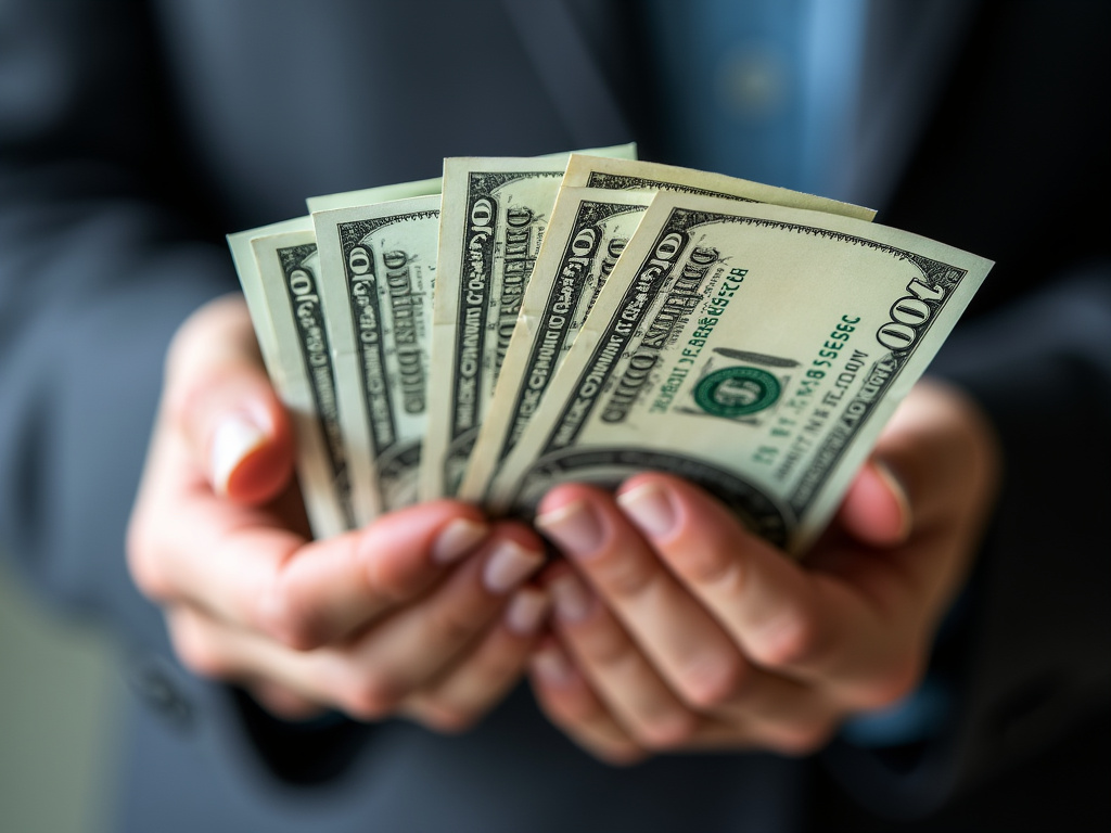 Cash in hand — title loans Lacy Lakeview