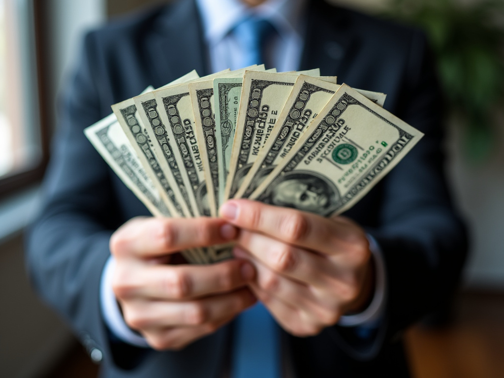 Cash in hand — title loans Lacy Lakeview