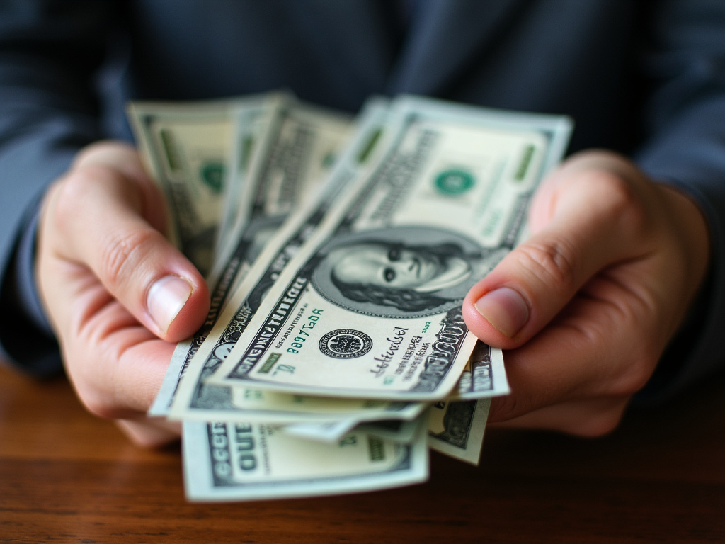 Cash in hand — title loans Lacy Lakeview