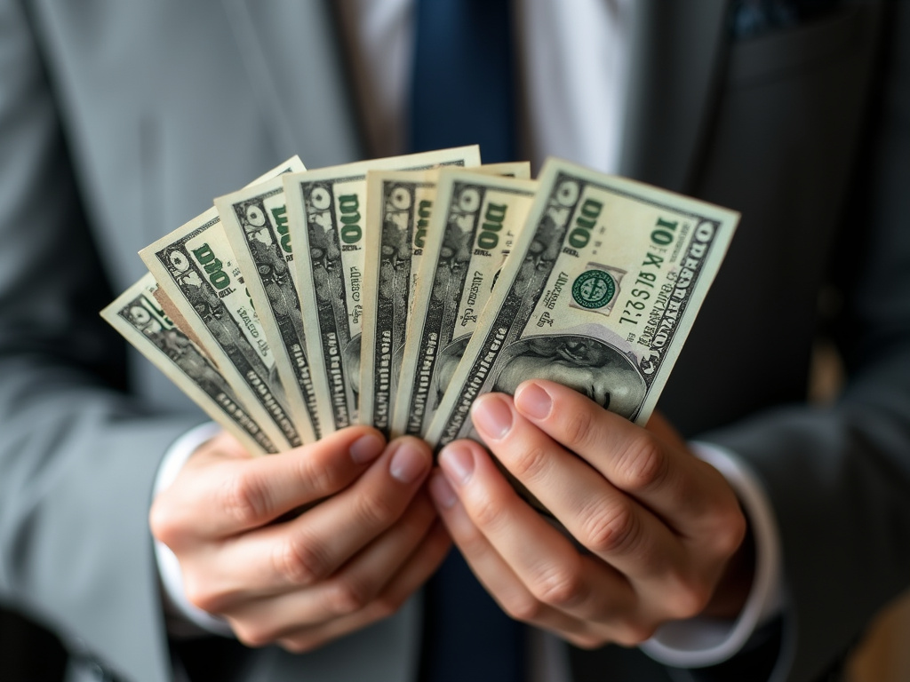 Cash in hand — title loans Lacy Lakeview