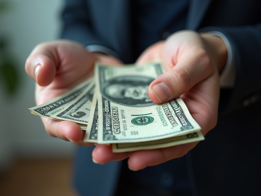Cash in hand — title loans McGregor