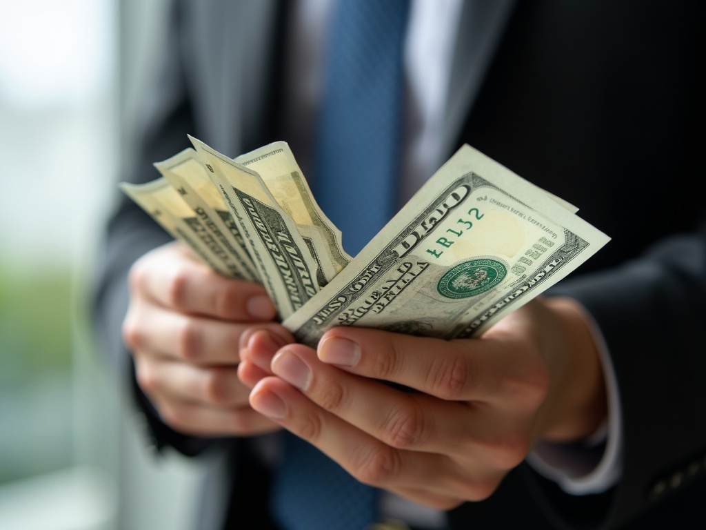 Cash in hand — title loans McGregor