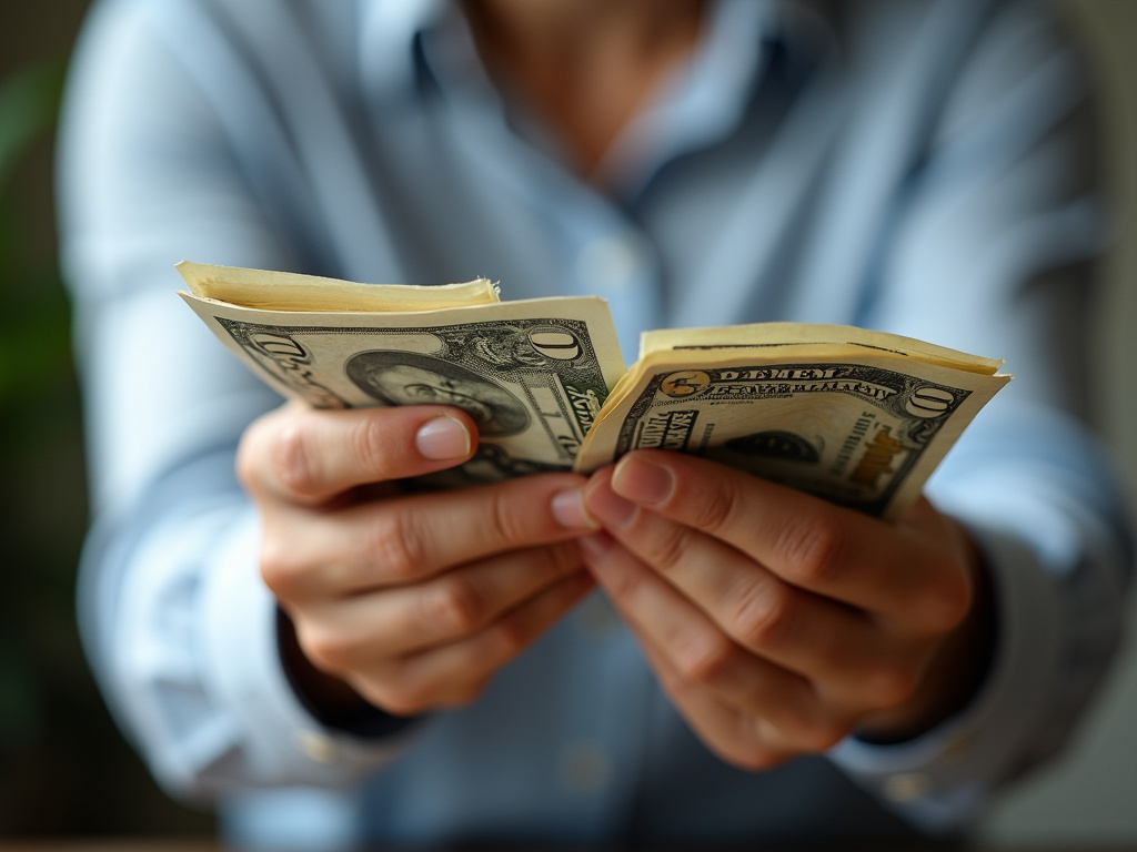 Cash in hand — title loans McGregor