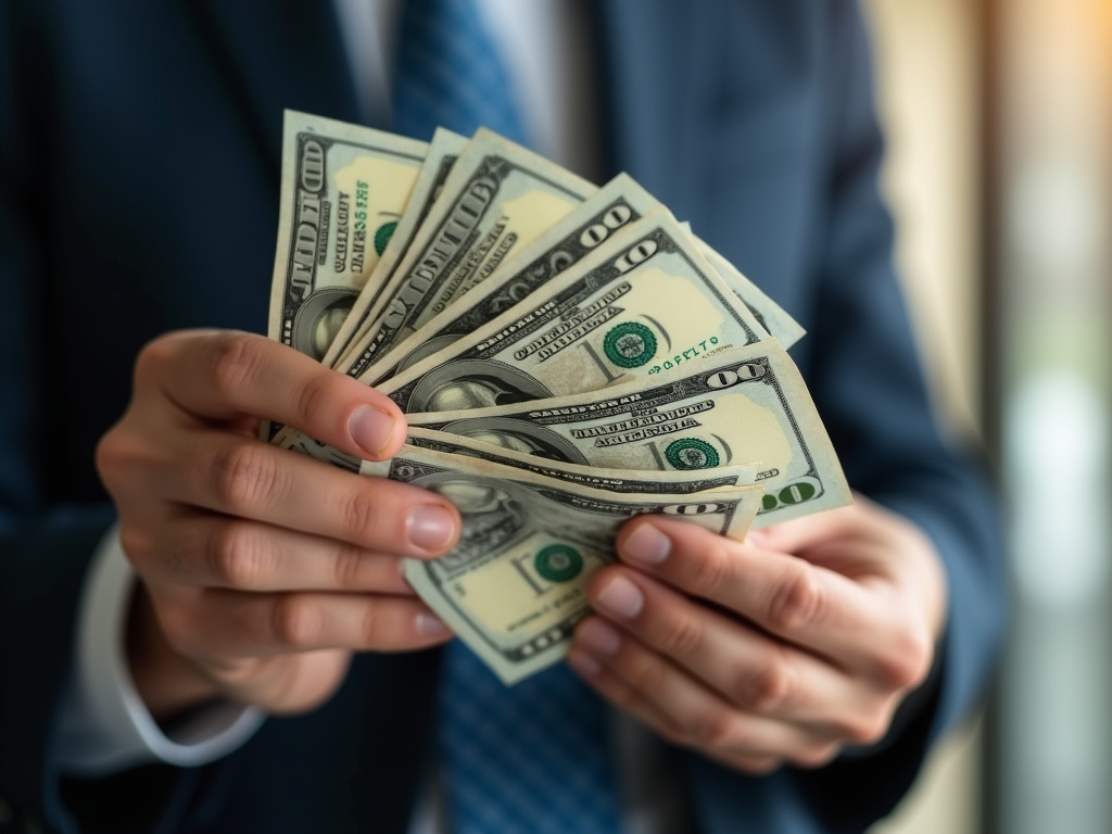 Cash in hand — title loans McGregor