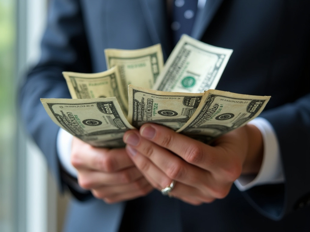 Cash in hand — title loans Robinson