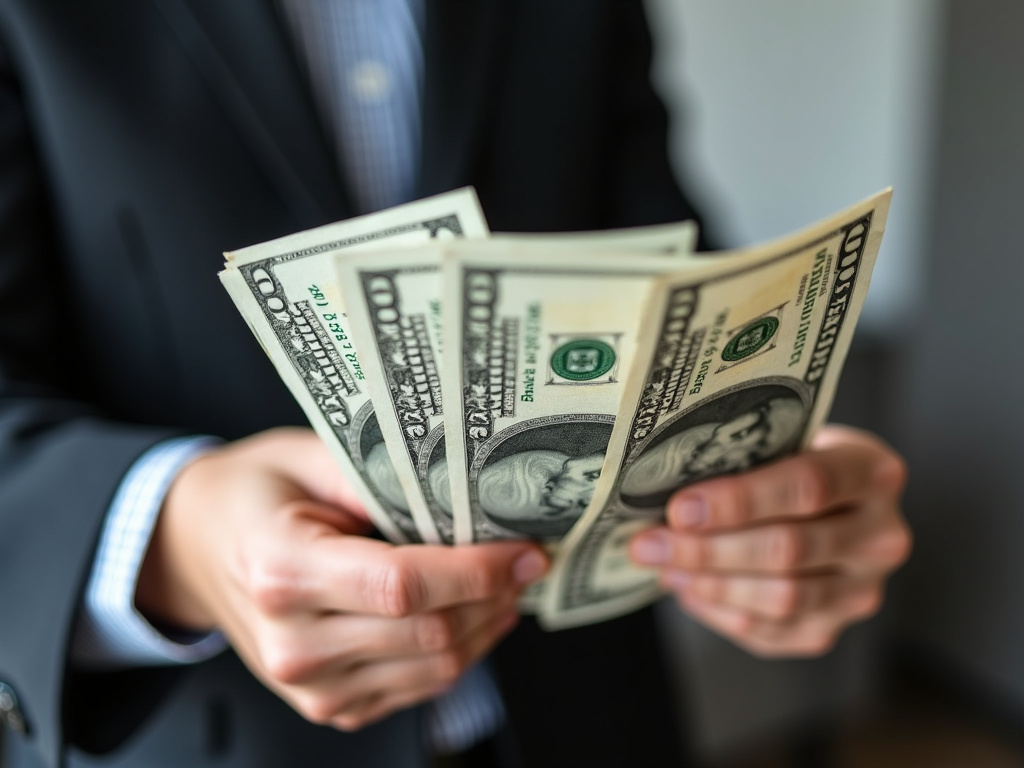 Cash in hand — title loans Robinson