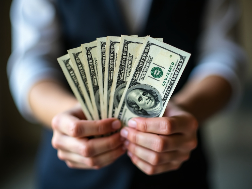 Cash in hand — title loans Robinson