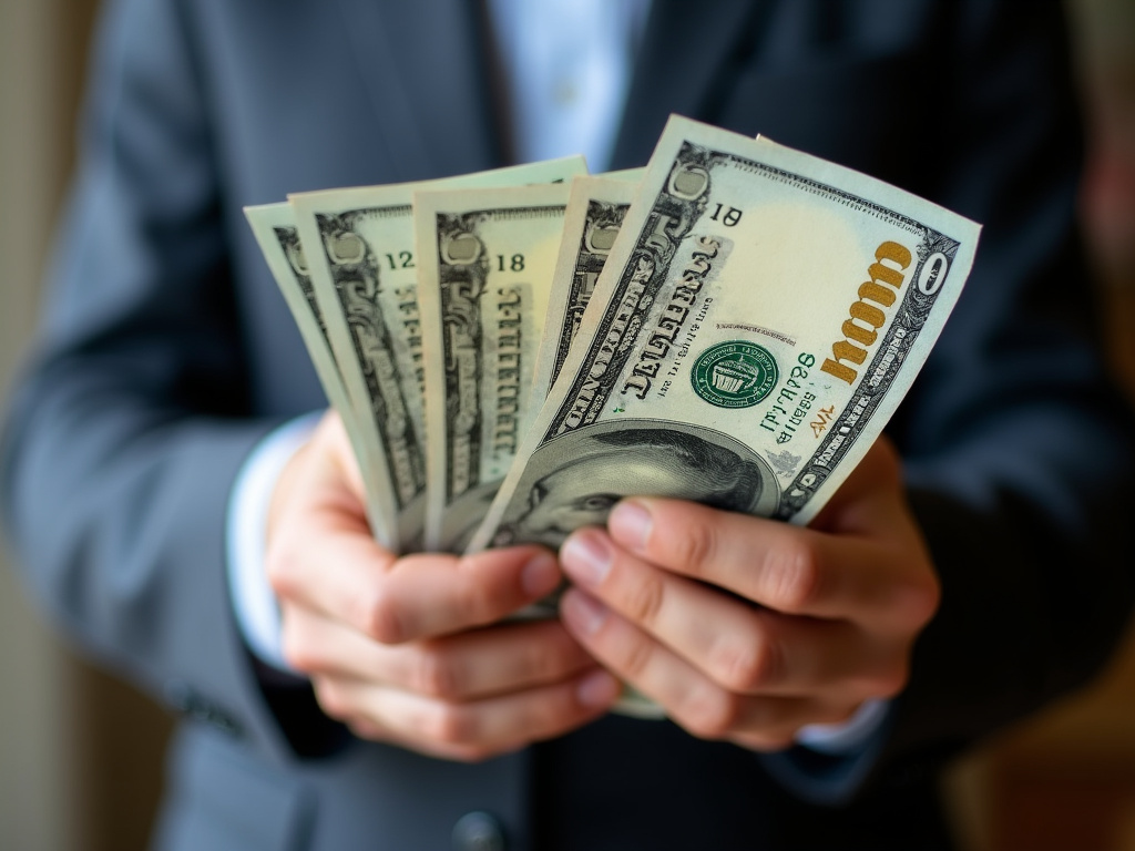Cash in hand — title loans Robinson