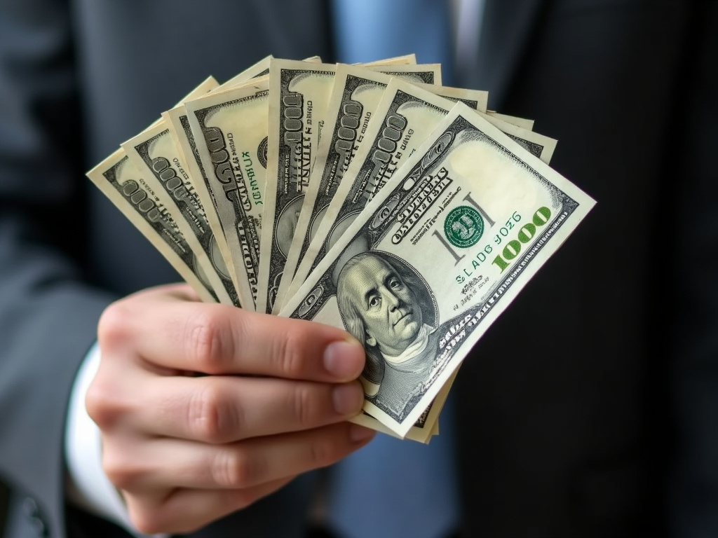 Cash in hand — title loans Robinson