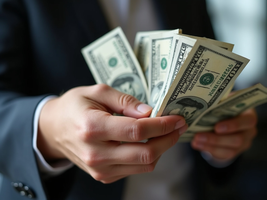 Cash in hand — title loans wisconsin