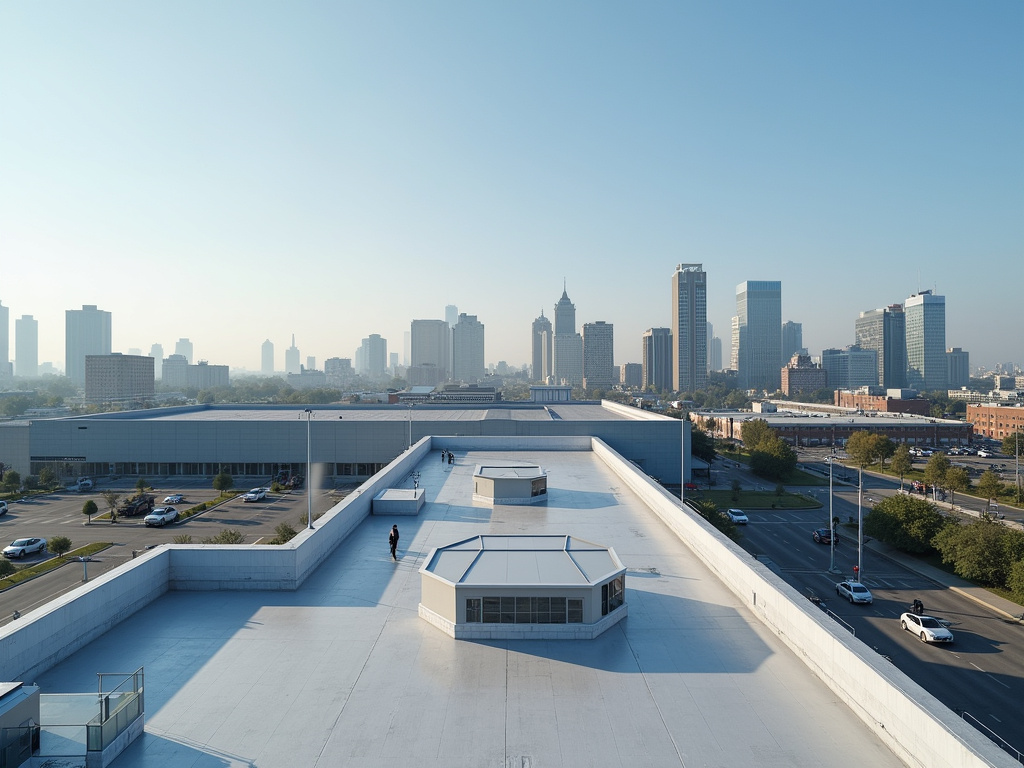 Commercial building rooftop — commercial roofing dacula ga
