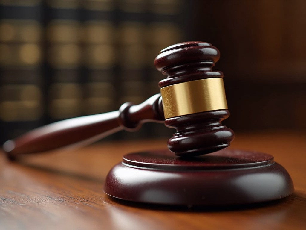 Courtroom gavel — accident lawyer phoenix