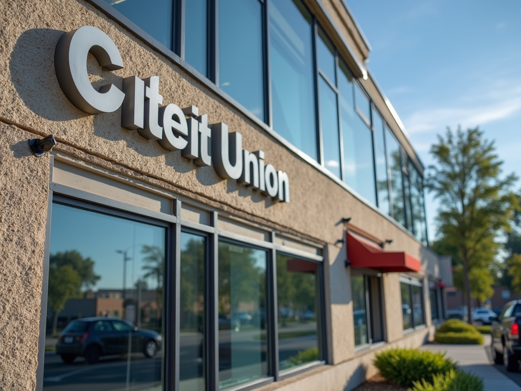 Credit union building — title loans wisconsin