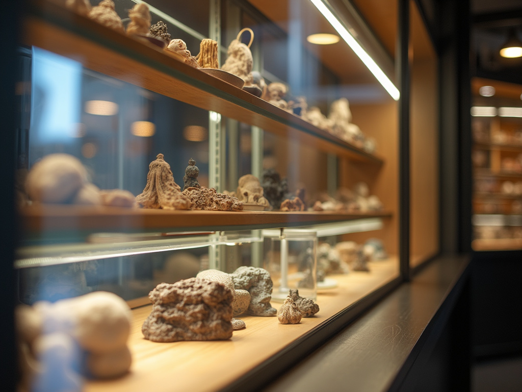 Display case — jewelry store