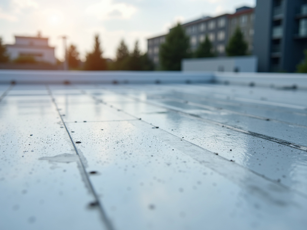 Flat roof installation — commercial roofing dacula ga