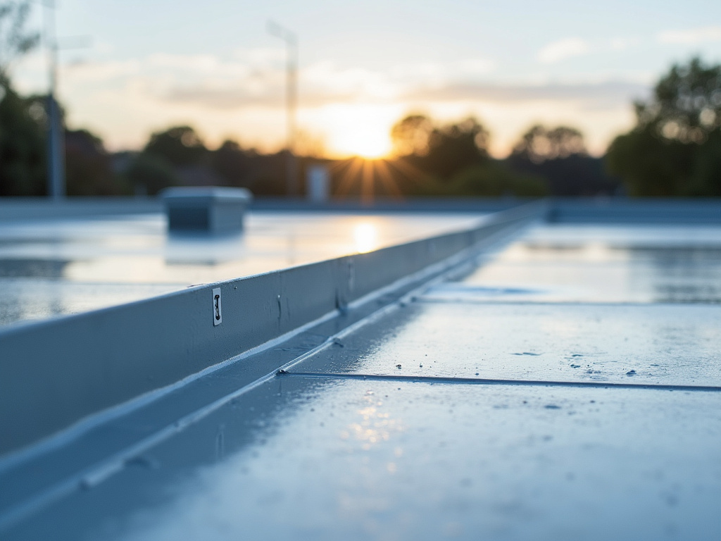 Flat roof installation — commercial roofing dacula ga