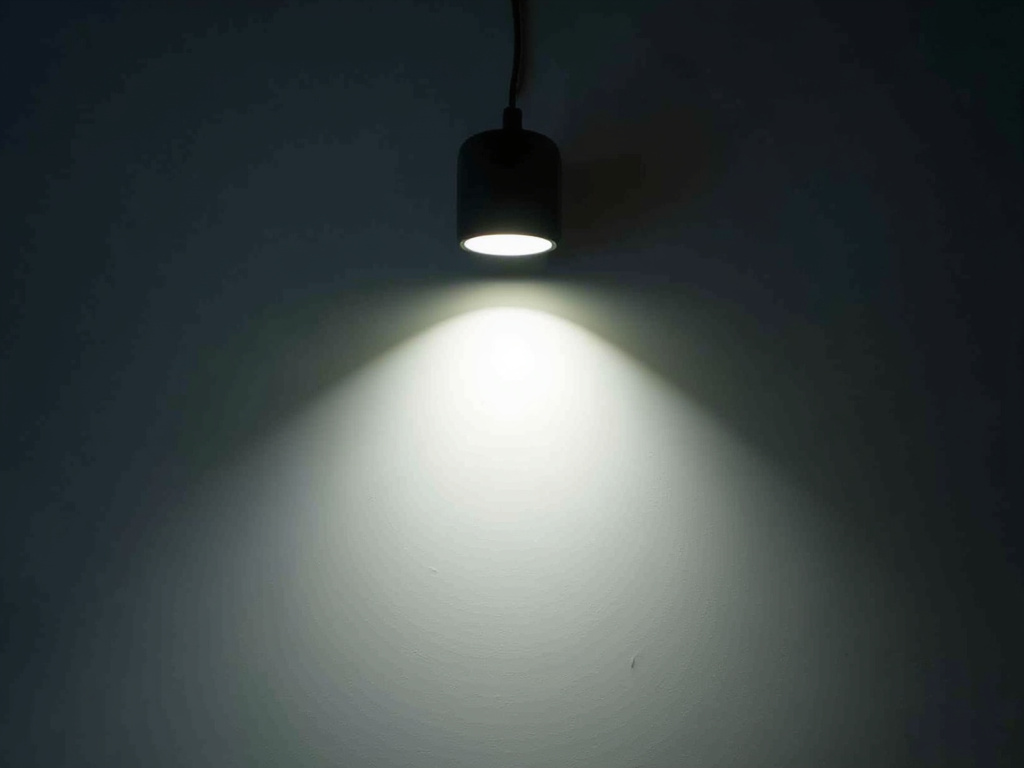 Floodlight on wall — solar security lights