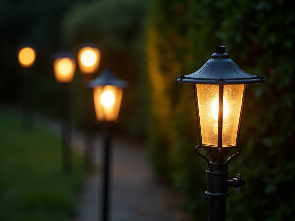 Garden path lights — nexus smart solar lighting
