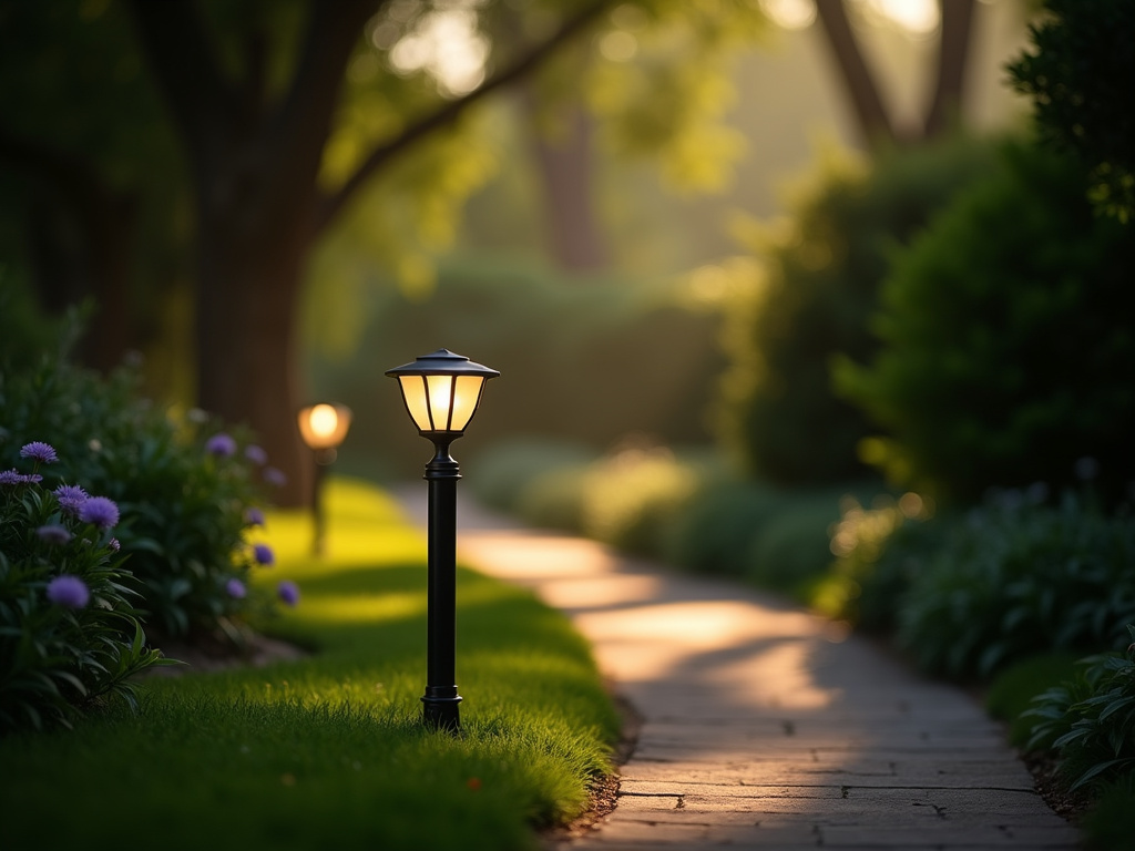 Garden pathway light — nexus smart solar lighting