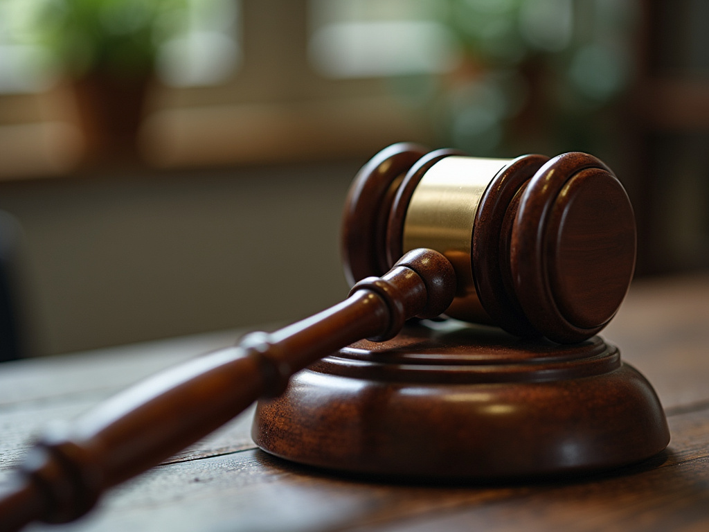 Gavel and scales — bus accident lawyer phoenix