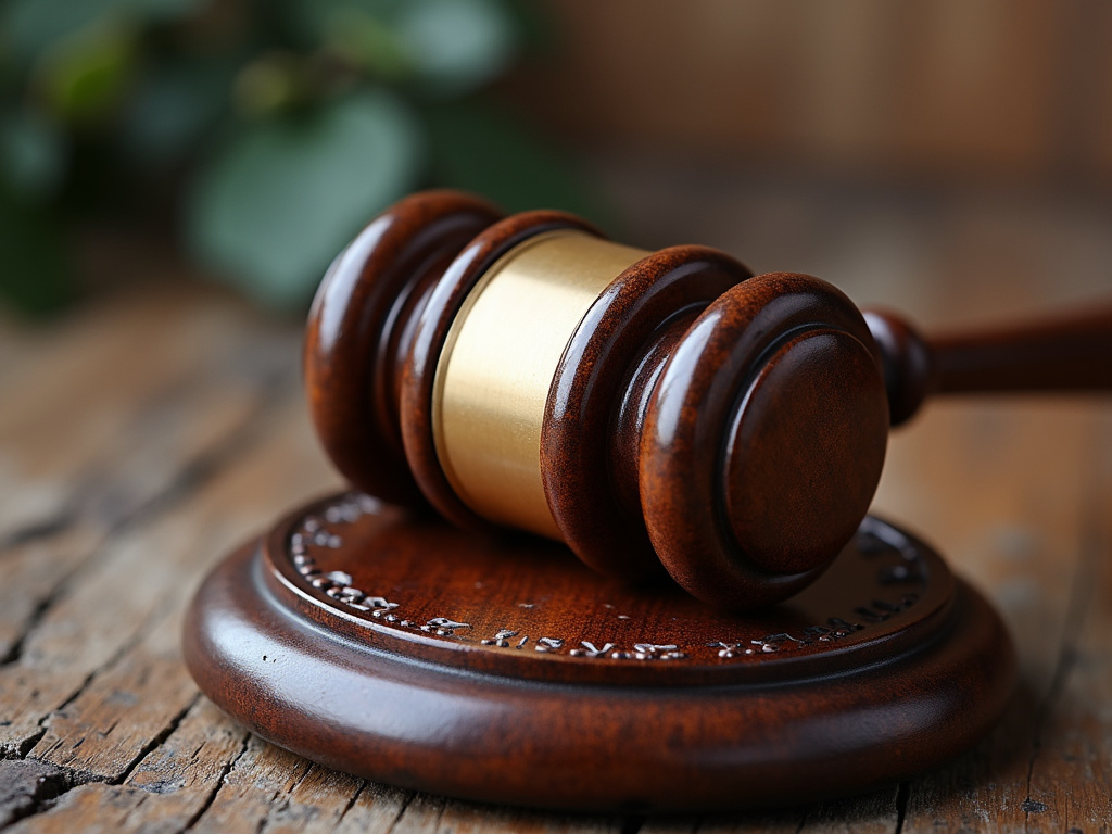 Gavel and scales — los angeles car accident lawyer