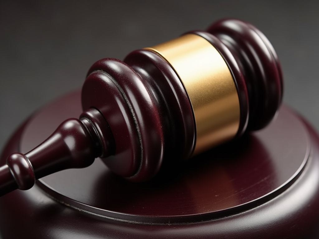 Gavel and scales — los angeles motorcycle accident lawyer