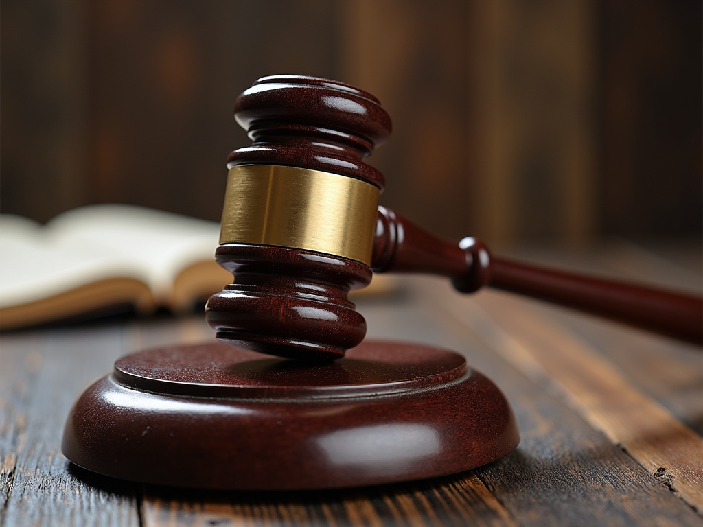 Gavel and scales — los angeles motorcycle accident lawyer